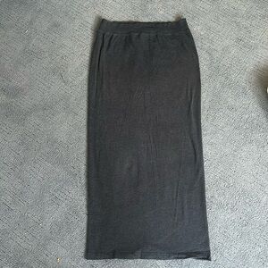 HARDTAIL WOMENS GRAY MAXI SKIRT SIZE MEDIUM